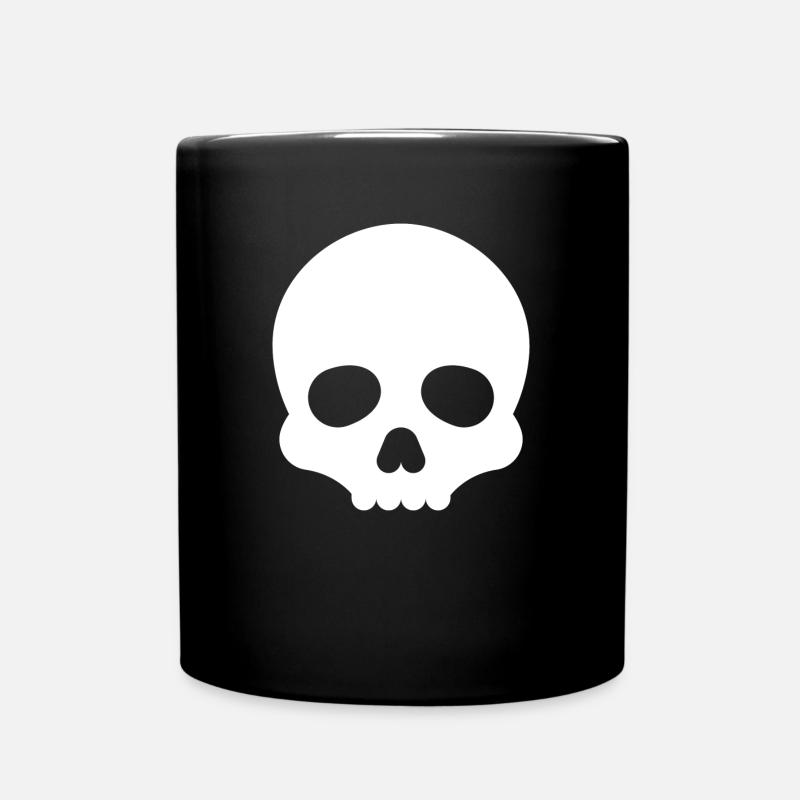 Skull T-Shirt - Mug uni - noir