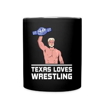 Conception de lutte au Texas pour les fiers fans du Texas - Mug uni - noir - Devant