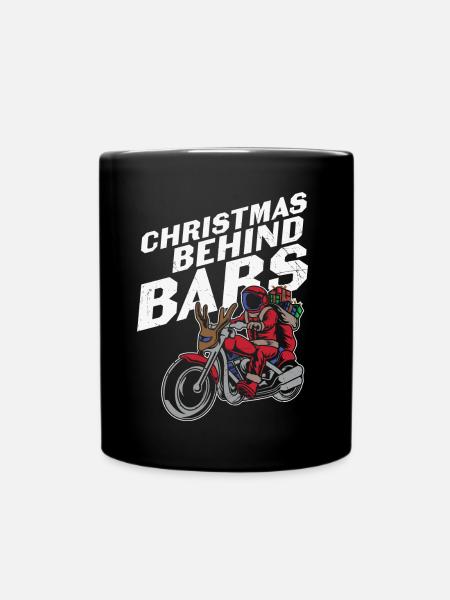 Weihnachtsmann Pullover - Weihnachtspullover - Tasse einfarbig - Schwarz