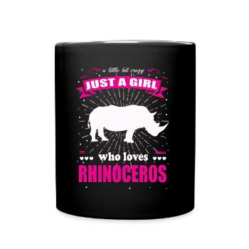 Just a Girl Who Loves Wet Horns Outfit - Full Colour Mug - black - Front