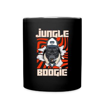 DSCHUNGEL-BOOGIE-AFFE - Tasse einfarbig - Schwarz - Vorne