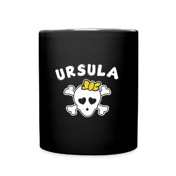 Pirate Ursula Design for Girls and Women - Full Colour Mug - black - Front