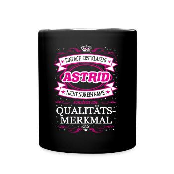 Quality Feature Astrid Simply Top Notch Outfit - Full Colour Mug - black - Front