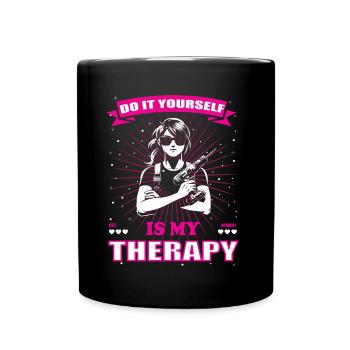 Faites-le vous-même, artisane, design - Mug uni - noir - Devant