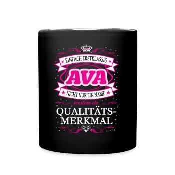 Quality Feature Ava Simply Top Notch Outfit - Full Colour Mug - black - Front