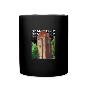 Tour Halszka - Mug uni - noir - Devant