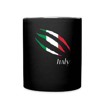Italy - Tasse einfarbig - Schwarz - Vorne