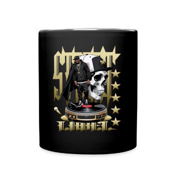 Rappeurs de rue - Mug uni - noir - Devant