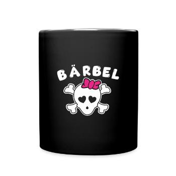 Pirate Bärbel Design for Girls and Women - Full Colour Mug - black - Front