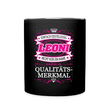 Quality feature Leoni simply first-class - Full Colour Mug - black - Front