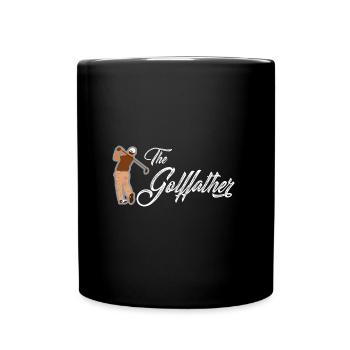 The Golffather Golf Hobby - Full Colour Mug - black - Front
