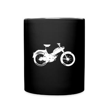 Moped Puch 50 Vintage Moped Motorcycle Gift - Full Colour Mug - black - Front