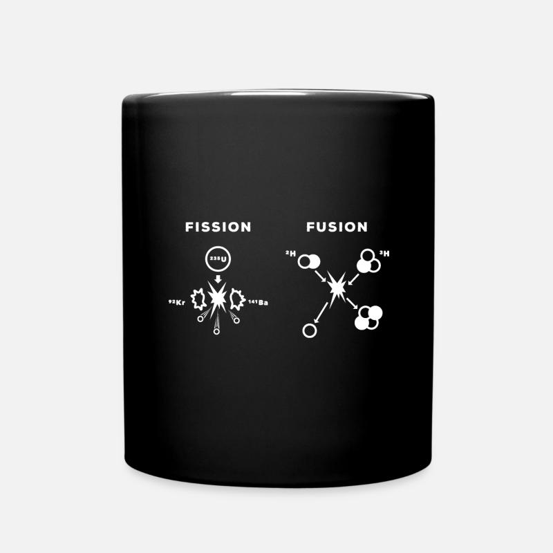 Fusion nucléaire Physique de fission nucléaire - Mug uni - noir