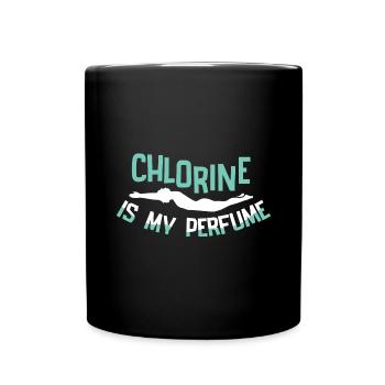 Nageurs Natation 50 mètres piste Brasse - Mug uni - noir - Devant