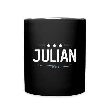 Julian - Tasse einfarbig - Schwarz - Vorne