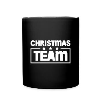 Christmas Team Colorful - Full Colour Mug - black - Front