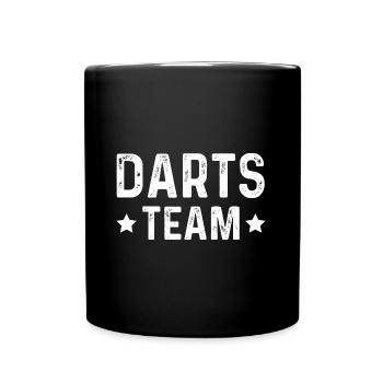 Darts Team - Full Colour Mug - black - Front
