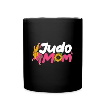 Judo - Tasse einfarbig - Schwarz - Vorne