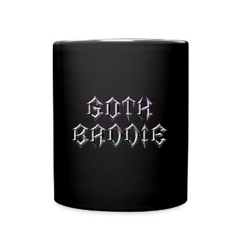 Goth Baddie! Goth Girl Gothic Aesthetic - Full Colour Mug - black - Front