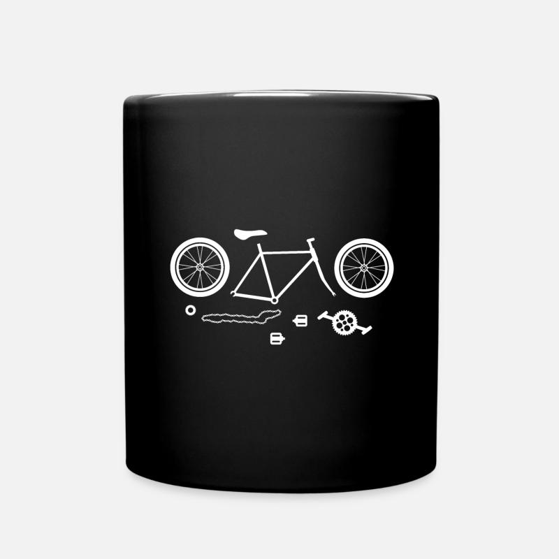 Mécanicien de bicyclette amateur - Mug uni - noir