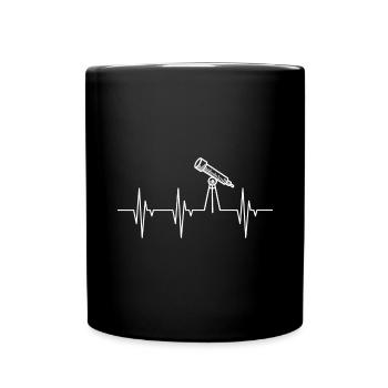 Stars Discover Astrophysics - Full Colour Mug - black - Front