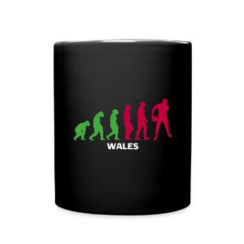 Rugby Player Sport Rugby Gift Rugby Coach - Full Colour Mug - black - Front