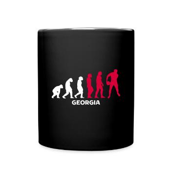 Rugby Player Sport Rugby Gift Rugby Coach - Full Colour Mug - black - Front