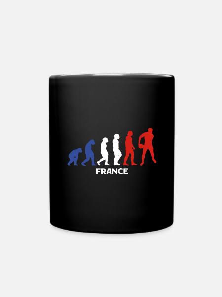 Joueur de rugby Sport Rugby Cadeau Rugby Entraîneur de rugby - Mug uni - noir