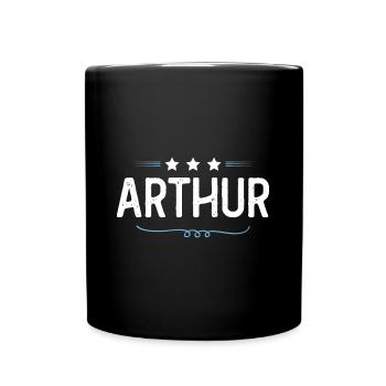 Arthur - Mug uni - noir - Devant