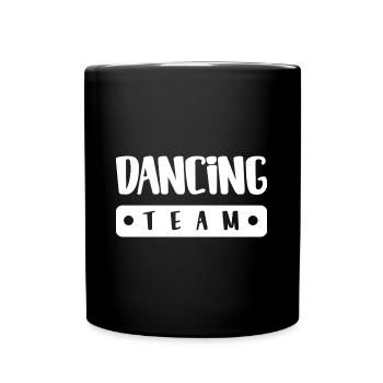 Équipe de danse - Mug uni - noir - Devant
