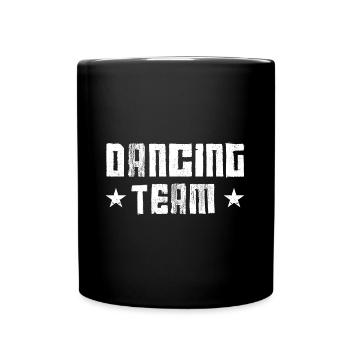 Équipe de danse - Mug uni - noir - Devant