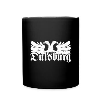 Duisburg City Industry Coal Ruhrpott - Full Colour Mug - black - Front