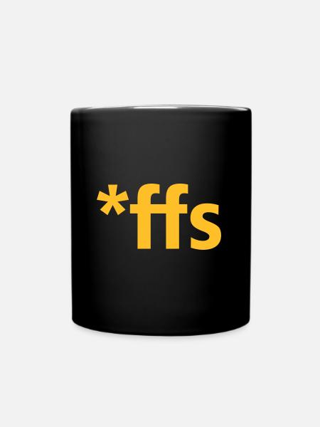 ffs - Full Colour Mug - black