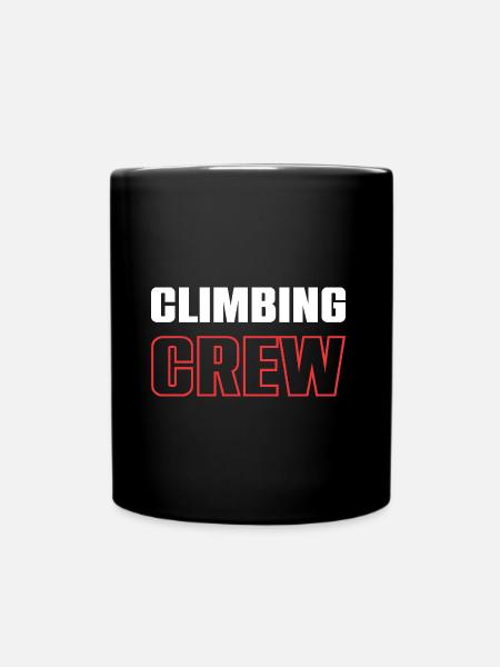 Climbing Crew - Tasse einfarbig - Schwarz