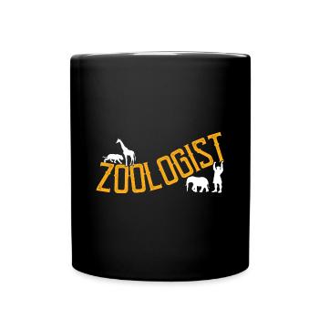 Zoowärter Zoologie - Mug uni - noir - Devant