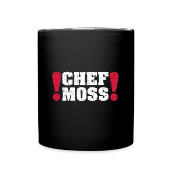 chef moss - Full Colour Mug - black - Front