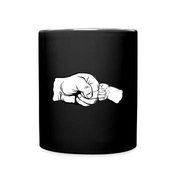 Happy First Father's Day Father Baby Faust - Full Colour Mug - black - Front