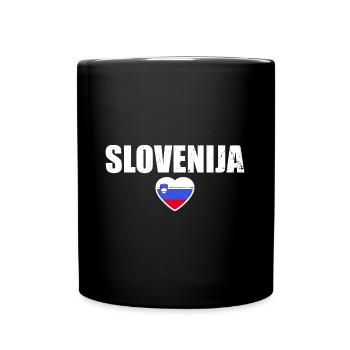 Slovénie Drapeau slovène Drapeau slovène Slovène - Mug uni - noir - Devant