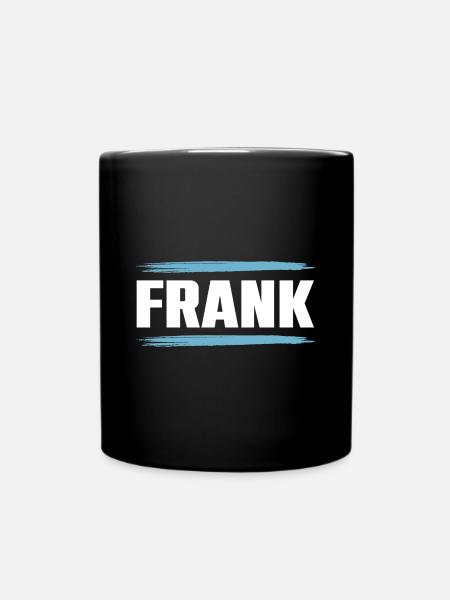 Frank - Tasse einfarbig - Schwarz