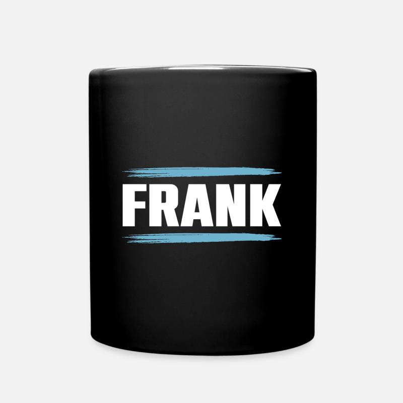 Frank - Tasse einfarbig - Schwarz