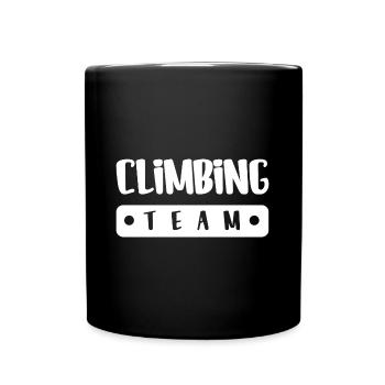 Climbing Team - Full Colour Mug - black - Front