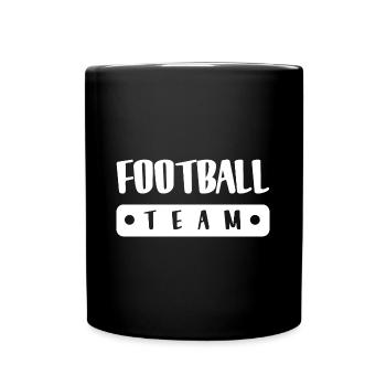 Football Team - Full Colour Mug - black - Front