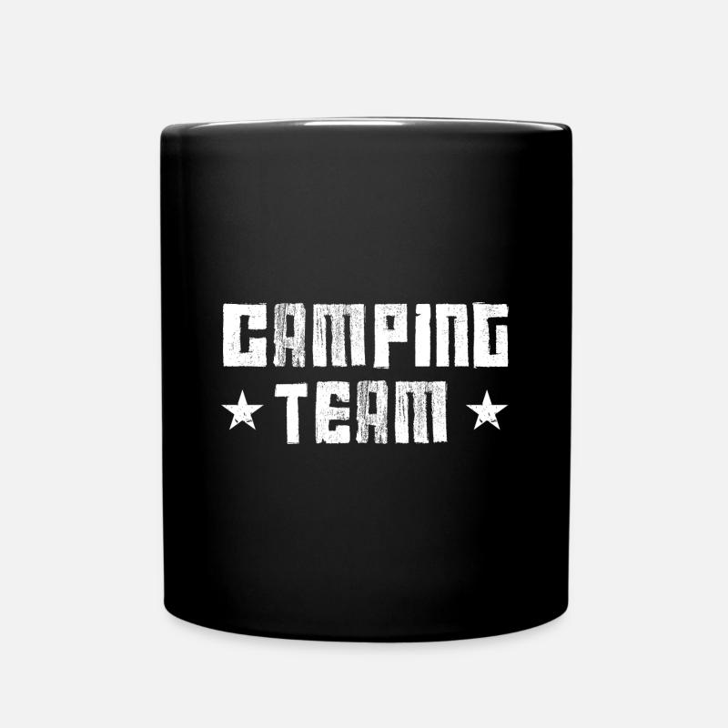 Équipe de camping - Mug uni - noir