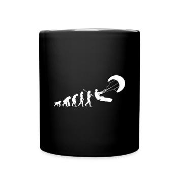 Kiten - Tasse einfarbig - Schwarz - Vorne