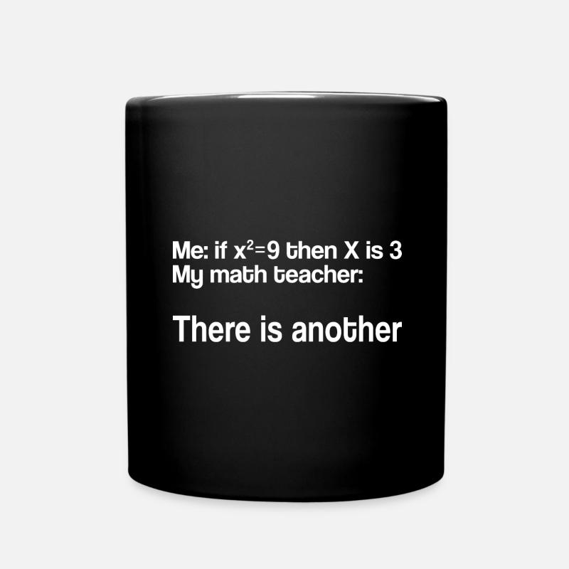 Math Gift Nerd Teacher Math Teacher Math - Mug uni - noir