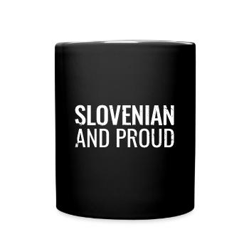 Slovenia Slovenia Slovenian Slovenian - Full Colour Mug - black - Front