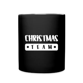 Christmas Team - Full Colour Mug - black - Front
