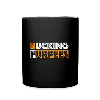 Burpees | Fitness, Protein, Training, Workout - Tasse einfarbig - Schwarz - Vorne