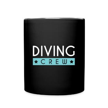 Équipage de plongée - Mug uni - noir - Devant