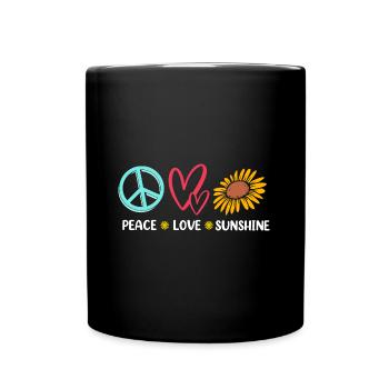 Floristry Florist Florist Bouquet - Full Colour Mug - black - Front